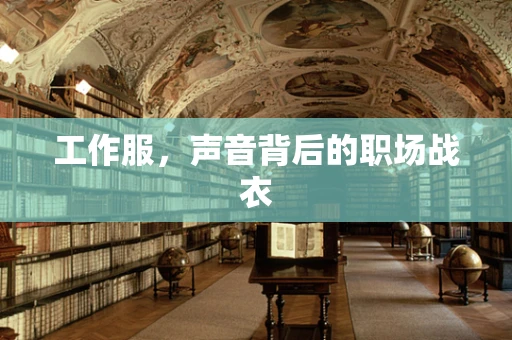 工作服，声音背后的职场战衣