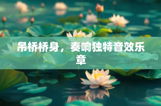 吊桥桥身，奏响独特音效乐章