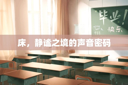 床，静谧之境的声音密码