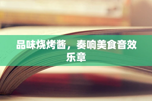 品味烧烤酱，奏响美食音效乐章