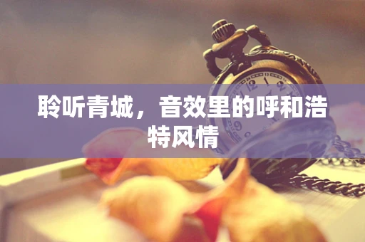 聆听青城，音效里的呼和浩特风情