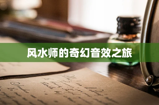 风水师的奇幻音效之旅
