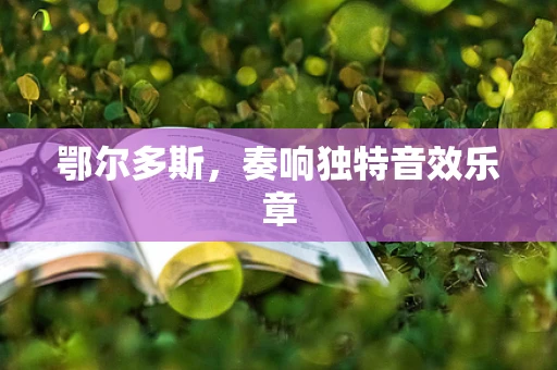鄂尔多斯，奏响独特音效乐章