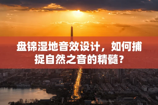 盘锦湿地音效设计，如何捕捉自然之音的精髓？