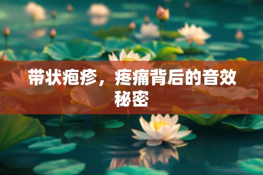 带状疱疹，疼痛背后的音效秘密