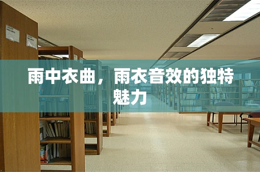 雨中衣曲，雨衣音效的独特魅力