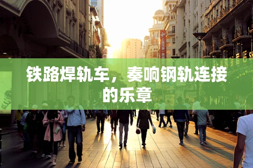 铁路焊轨车，奏响钢轨连接的乐章