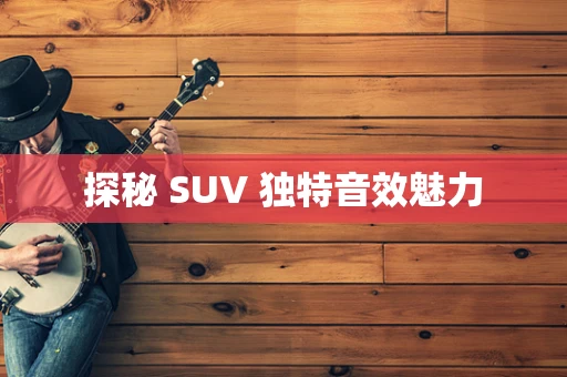 探秘 SUV 独特音效魅力