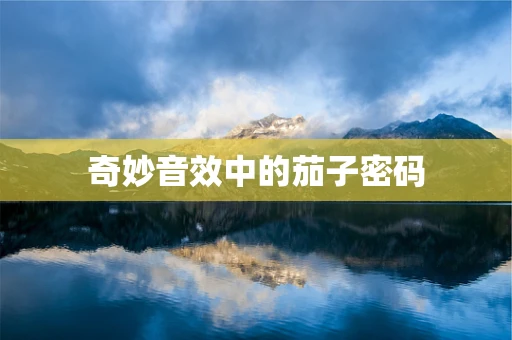 奇妙音效中的茄子密码