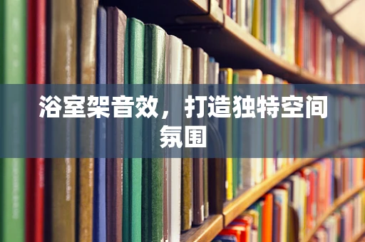 浴室架音效，打造独特空间氛围