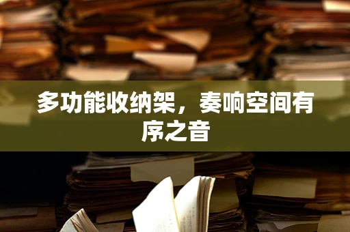 多功能收纳架，奏响空间有序之音