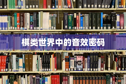 棋类世界中的音效密码