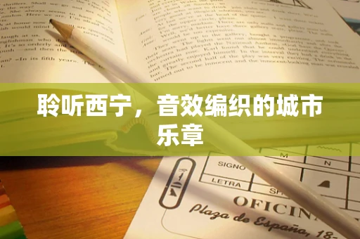 聆听西宁，音效编织的城市乐章
