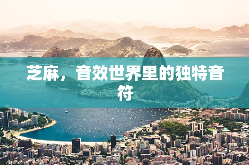 芝麻，音效世界里的独特音符