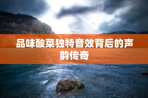 品味酸菜独特音效背后的声韵传奇