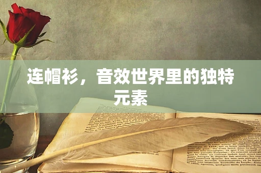 连帽衫，音效世界里的独特元素