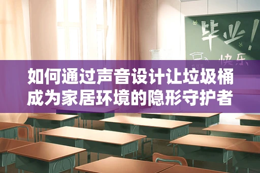 如何通过声音设计让垃圾桶成为家居环境的隐形守护者？