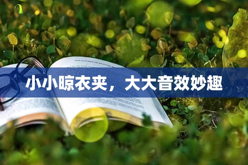 小小晾衣夹，大大音效妙趣