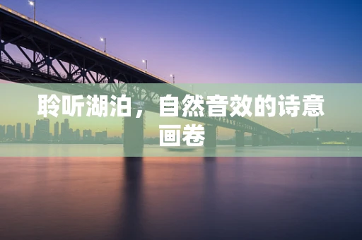 聆听湖泊，自然音效的诗意画卷