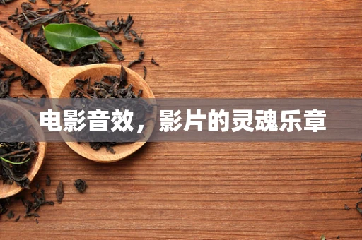 电影音效，影片的灵魂乐章