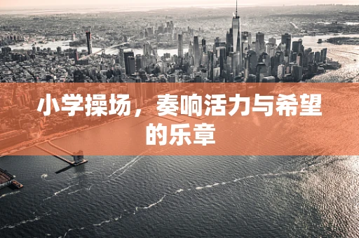 小学操场，奏响活力与希望的乐章