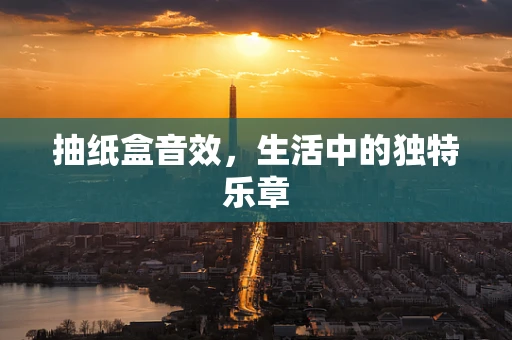 抽纸盒音效，生活中的独特乐章