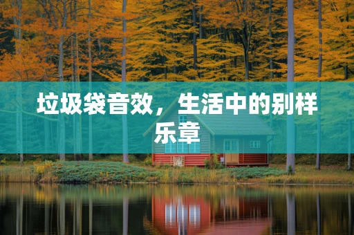 垃圾袋音效，生活中的别样乐章