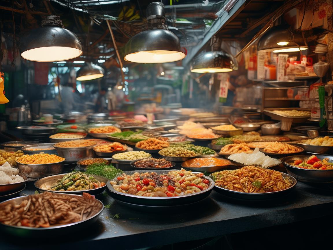 美食街的声动诱惑，如何通过音效设计激发味蕾？