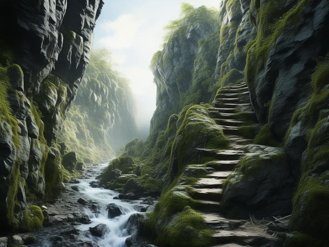 峡谷栈道，音效编织的奇幻之旅